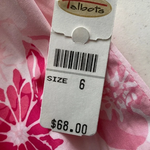 Talbots Pink Floral Maxi Skirt - Picture 2 of 5